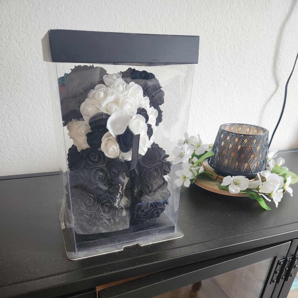Panda flower arrangement